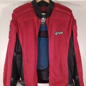 Joe Rocket Ballistic Motorcycle Touring Jacket Padded Mesh